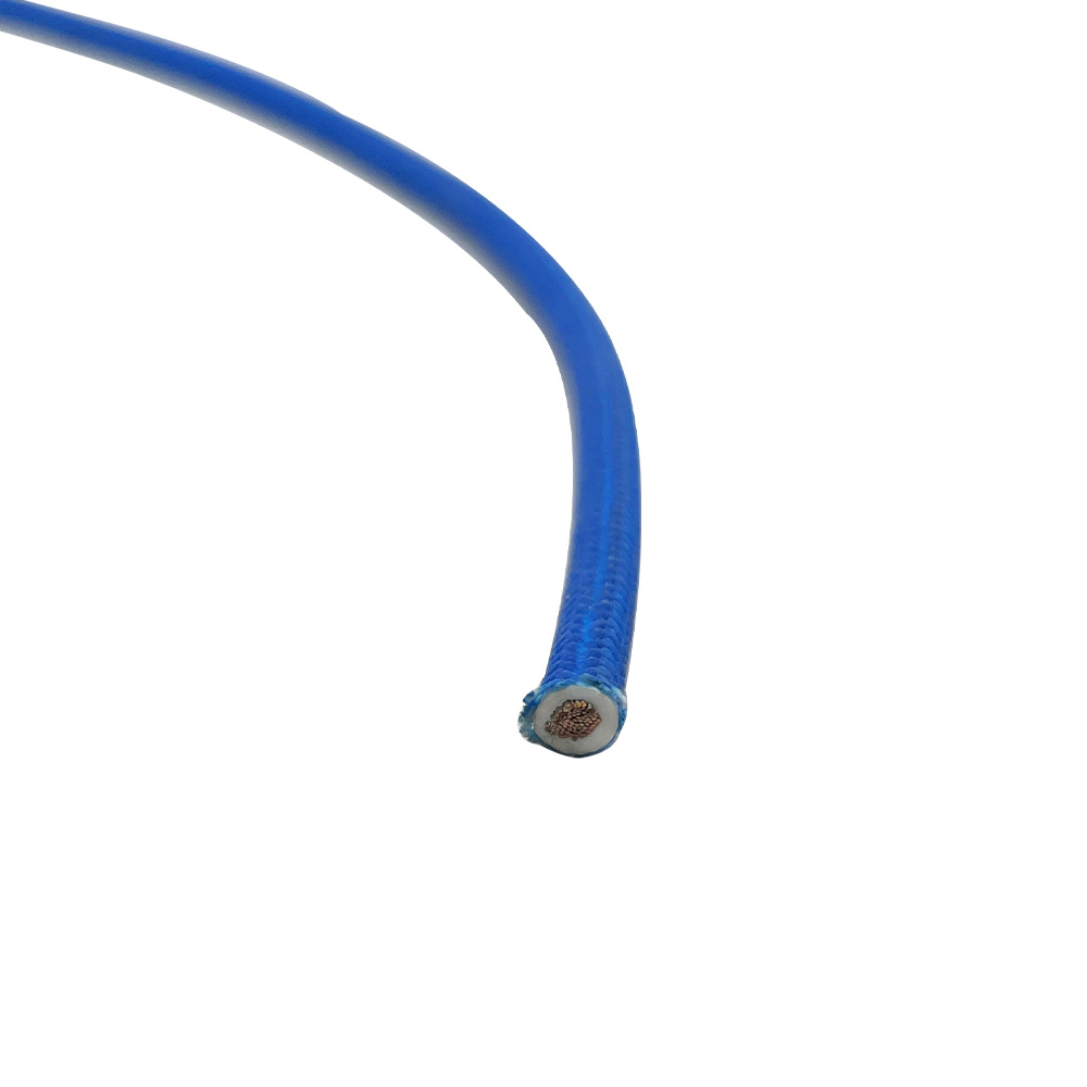 300/500V Fiber Glass Cable Copper Heating Silicone Rubber with Braid Fiberglass Wire