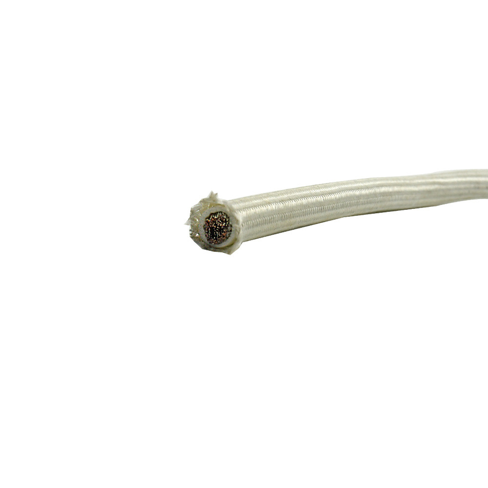 300/500V High Temperature Resistant Sif/ Gl Silicone Insulated Wire with Fibreglass Braiding