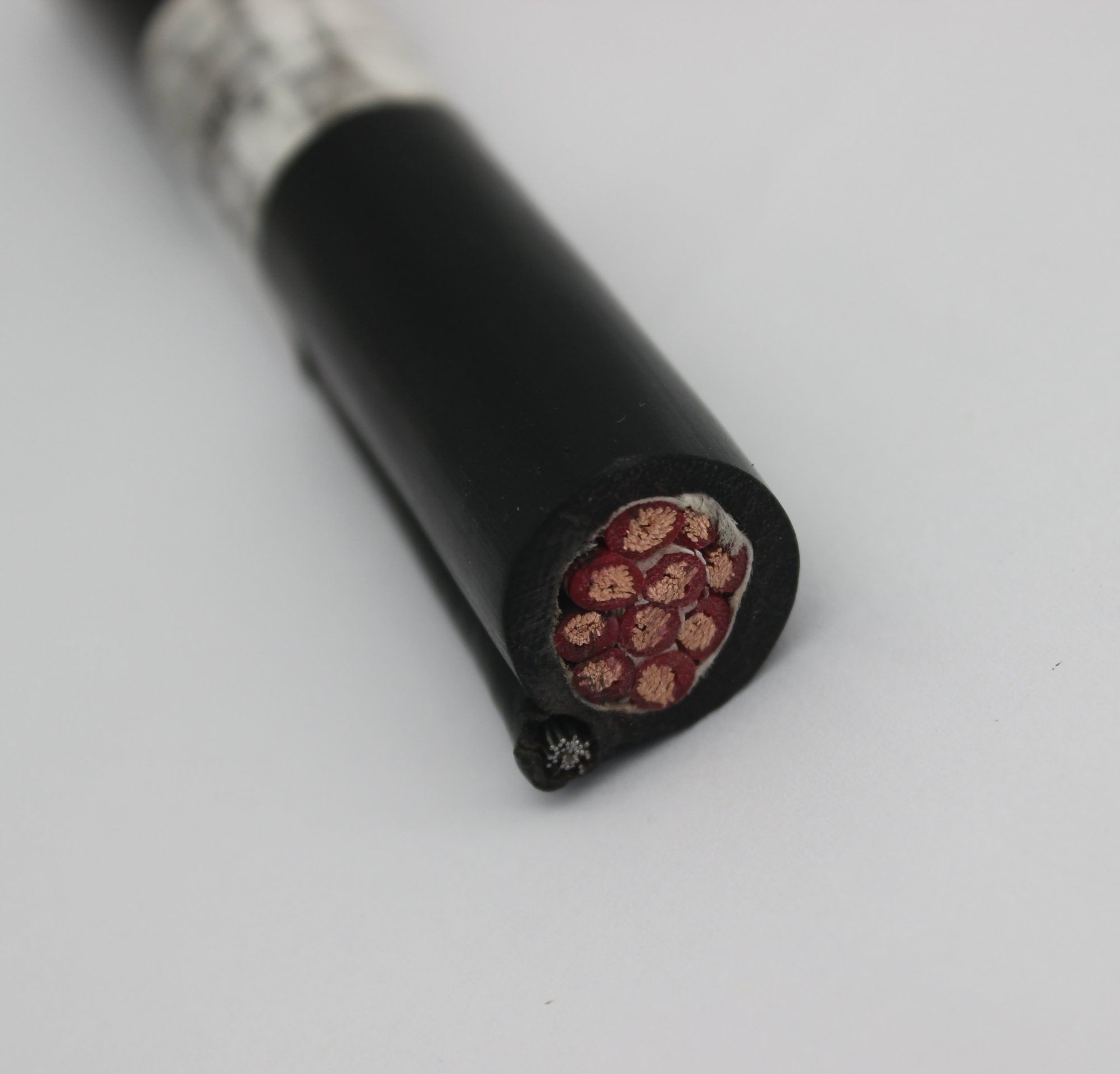 300/500V PVC Black Overhead Lifting and Handling Crane Hoist Pendant Control Cable with Strain Wire Relief