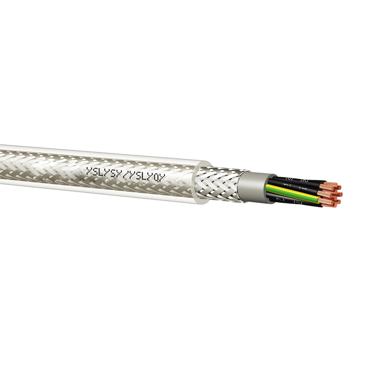 300/500V Sy PVC Yslysy Steel Wire Braided Armoured Flexible Connecting Control Cable