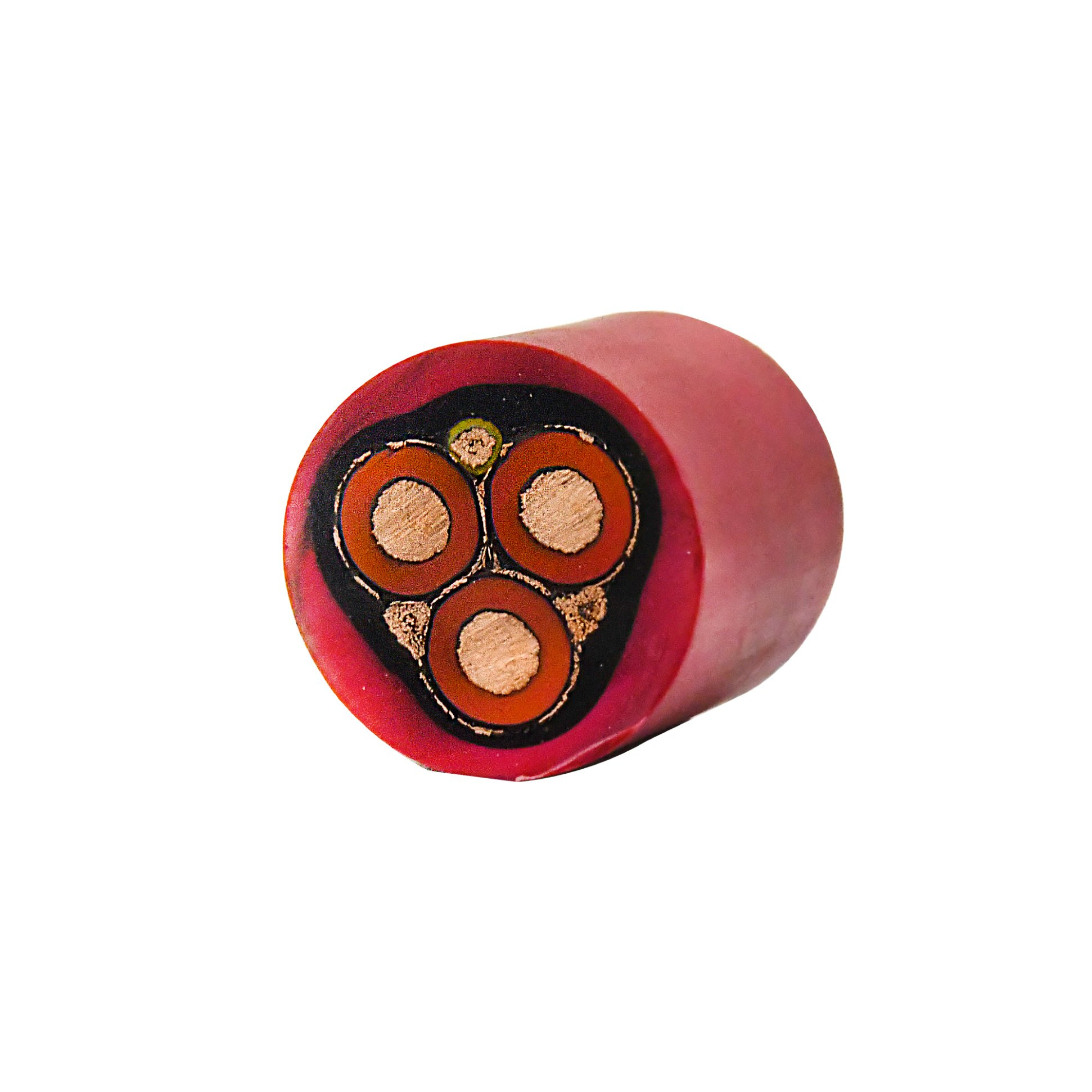 3X50+3X25/3 6/10kv Ntscgewoeu Waterproof Medium Voltage Rubber Power Cable for Use in Water