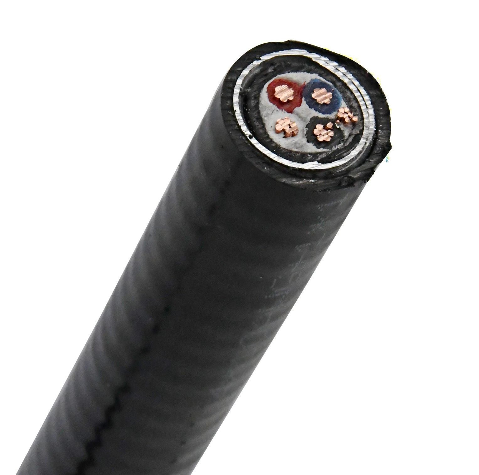 4 3 2 8 6 10 1/0 4/0 350 500 AWG Gauge 4 Core Ccw Armor Acwu90 RW90 Rwu90 Teck90 AC90 Copper Wire Cable