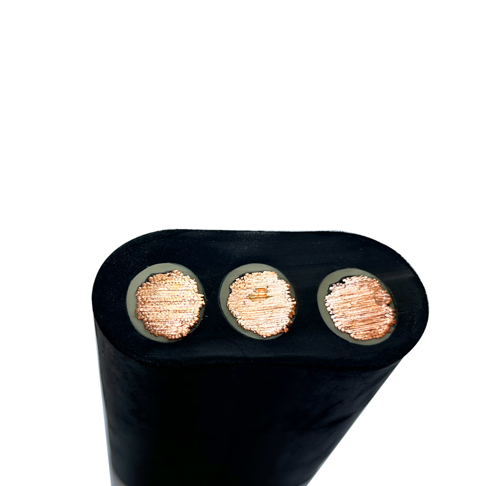 450/750V 300/500V Surbmersible Electric Cables Water 2.5 3core Submersible Pump Price Flat Rubber Cable