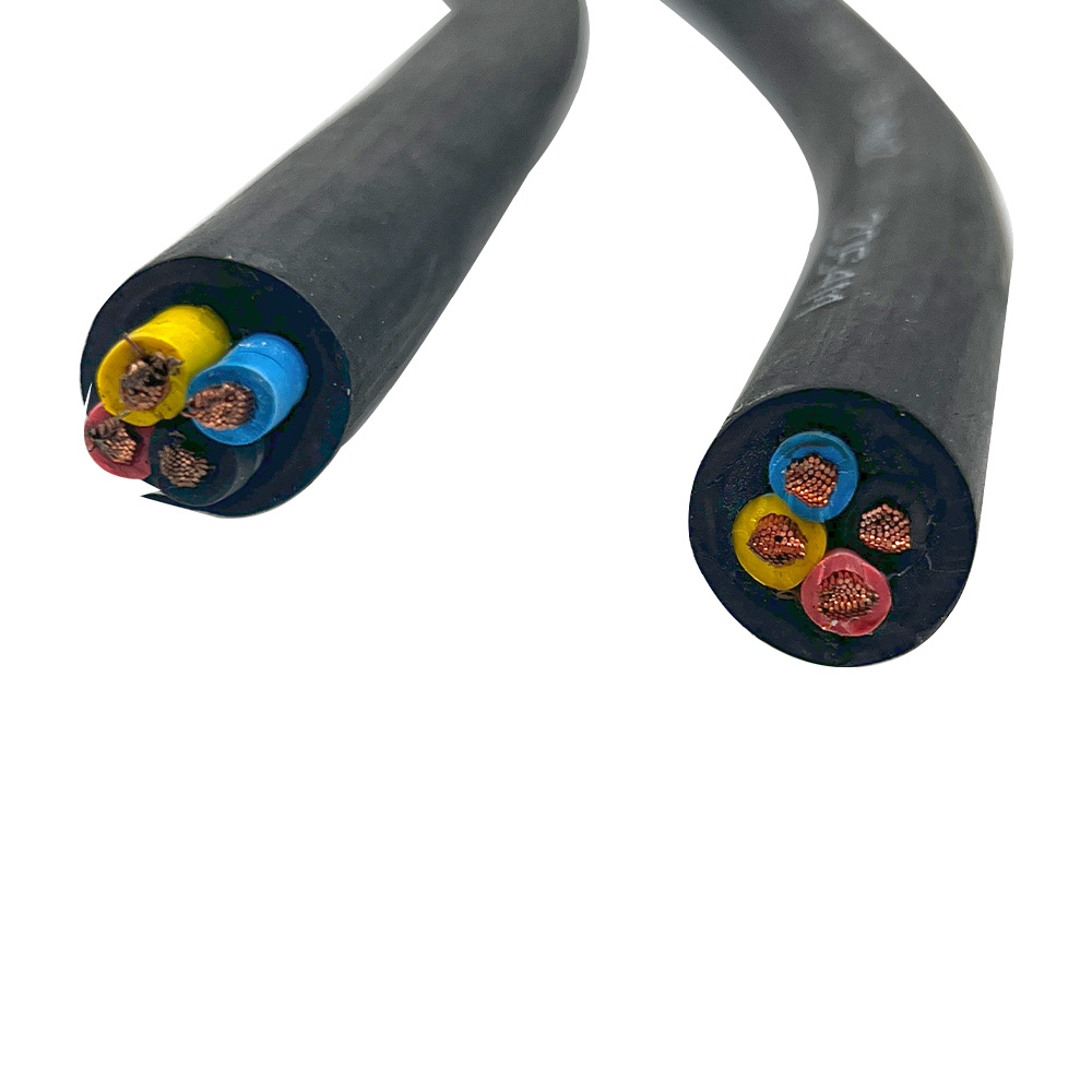 450/750V Ycw 4X25 H07rn-R 4X70 4 Core Rubber Power Cable