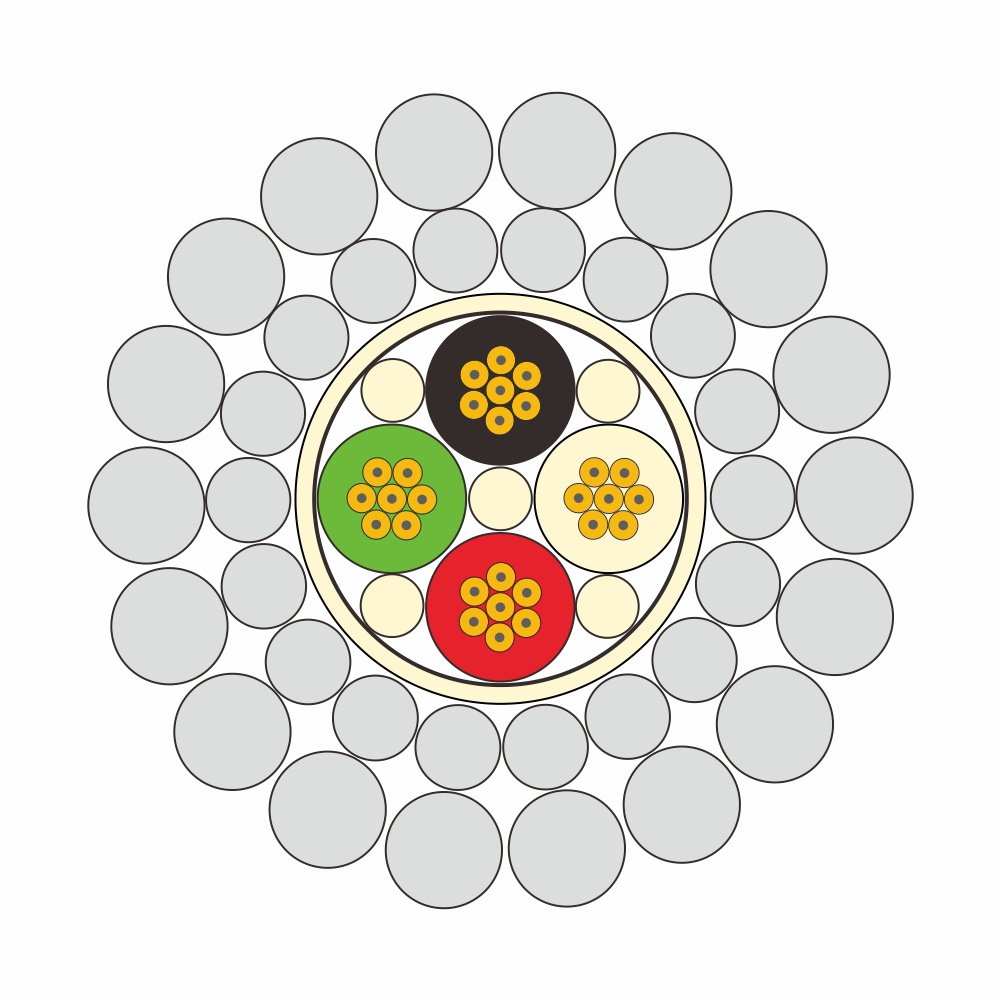 5/16 3/16 3/8 Pouces 7j46rtz 7q54ctzz-Lr-E 1n22sas 75 77 1n32wg Câble de journalisation