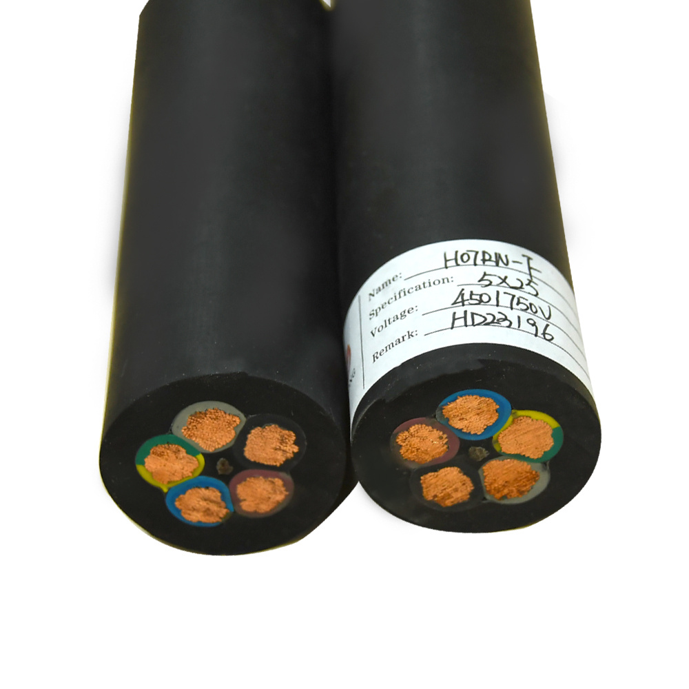 5 Core 50mm2 70mm2 120mm2 H07rn-F Epr/Pcp Rubber Cable