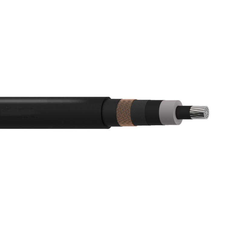 6/10 12/20 18/30 Kv Aluminium Conductors XLPE Insulation Screened PE Sheath Na2xs2y Power Cable