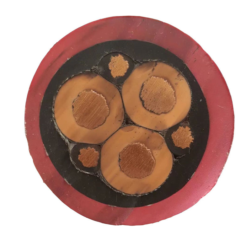 6/10kv 8.7/15kv 3X70+3X35/3 Ugefp Cold Resistant Shield Machine High Pressure Rubber Sleeve Soft Mine Power Cable