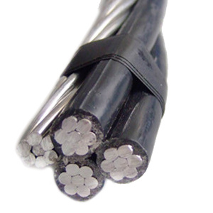 6 4 1/0 2/0 3/0 4/0 AWG 336.4 Mcm Fusus Triplex Service Drop Cable