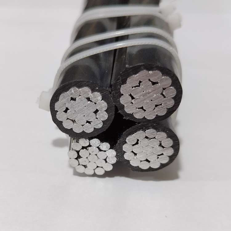 6 4 1/0 2/0 3/0 4/0 AWG 336.4 Mcm Overhead Secondary Distribution Triplex Service Drop Cable