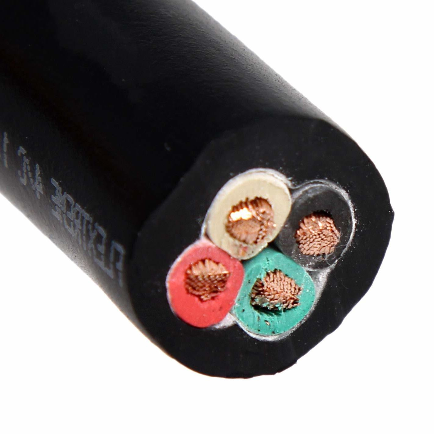 600V UL Approved Sjoow Power Cord 3c-6AWG 12/3 Extension Soow 4/4 Portable Cable