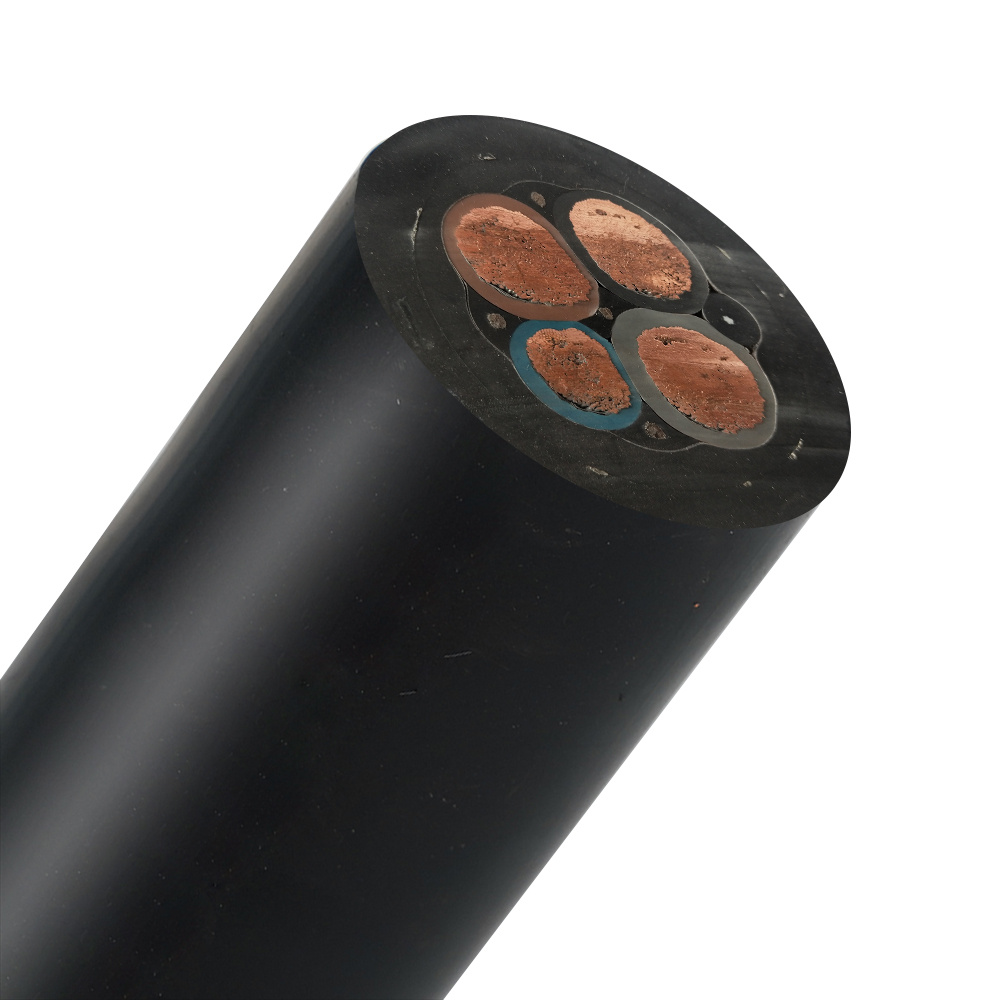 8 6 4 2 1 1/0 2/0 3/0 4/0 AWG 250 350 500 Mcm 2kv Type W Round 4/C Mining Cable