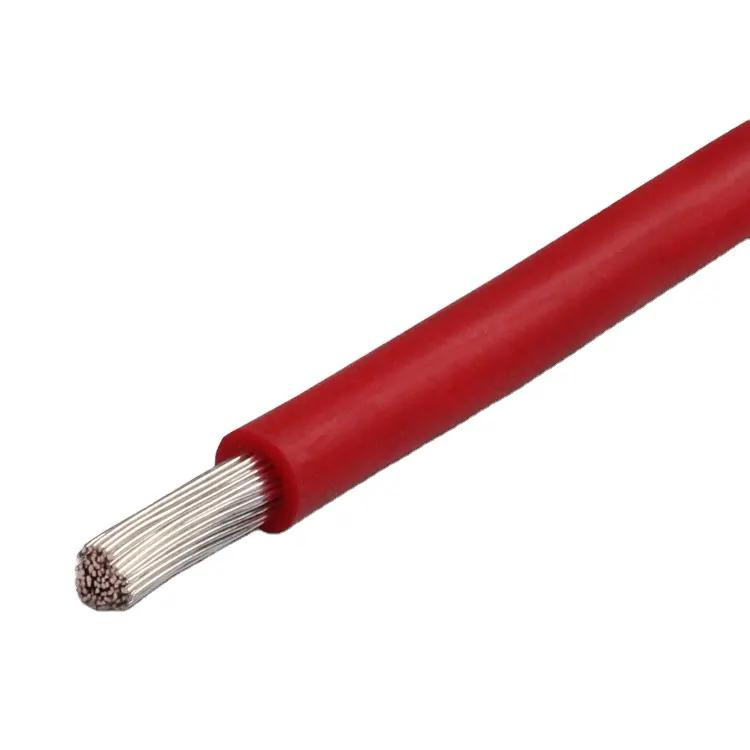 8AWG 10AWG Soft Fine Stranded High Temperature Tinned Copper Flexible Silicone Cable