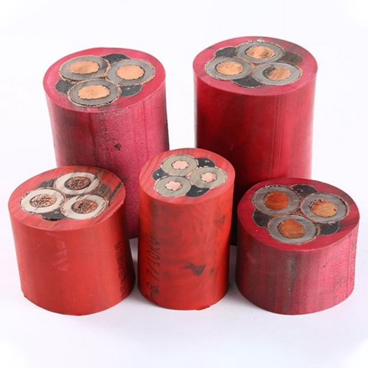 8kv Three-Conductor Mine Power Feeder Cable CPE Jacket Type 3X6 3X4 3X2 3X1 3X1/0 3X2/0 MP-Gc Cable