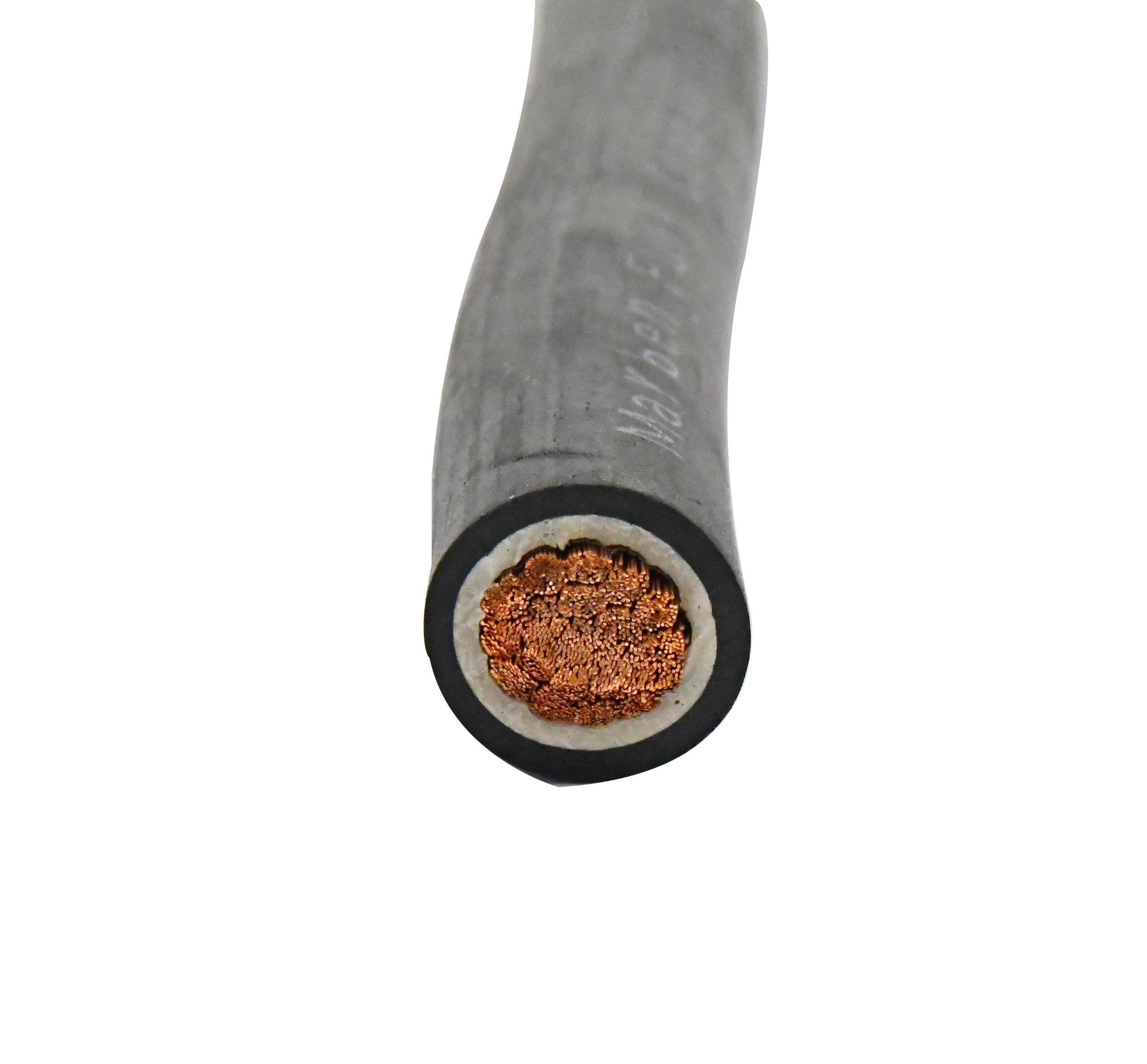 ASTM/IEC60245 Industrial 4 16mm Optical Fiber Laser 1/0 AWG Welding Custom Cable