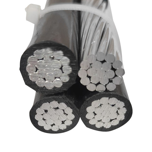 ASTM/Icea Overhead Insulated ABC Aerial Bundle Triplex Service Drop Cable