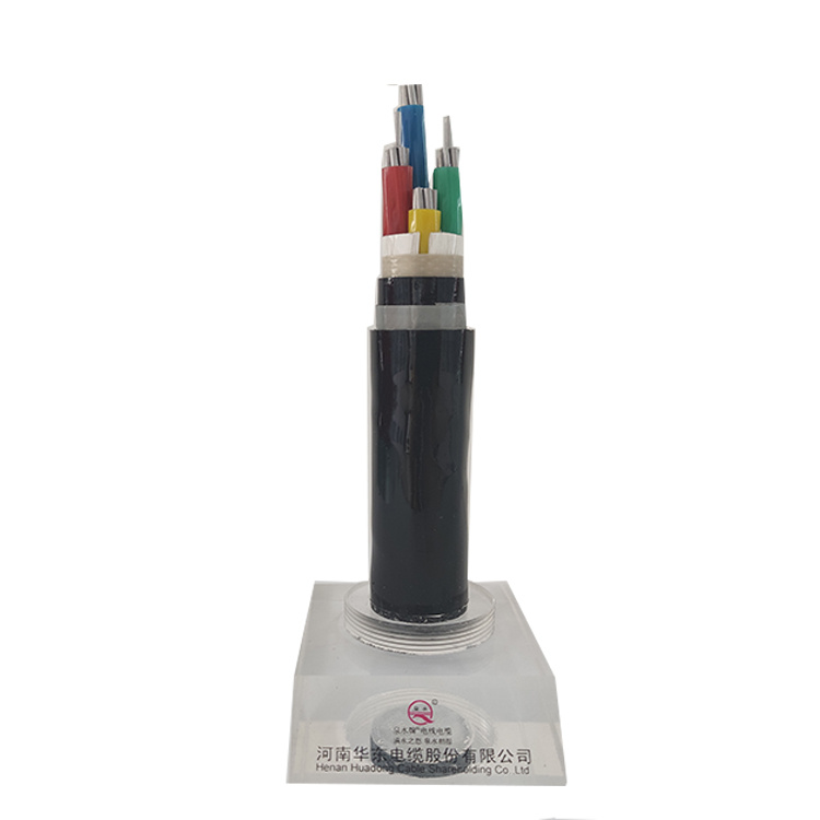 Aluminium Conductor Huadong Underground Pipe Insulated Cables 5X300mm2 PVC Yjlv Yjlv32 Cable