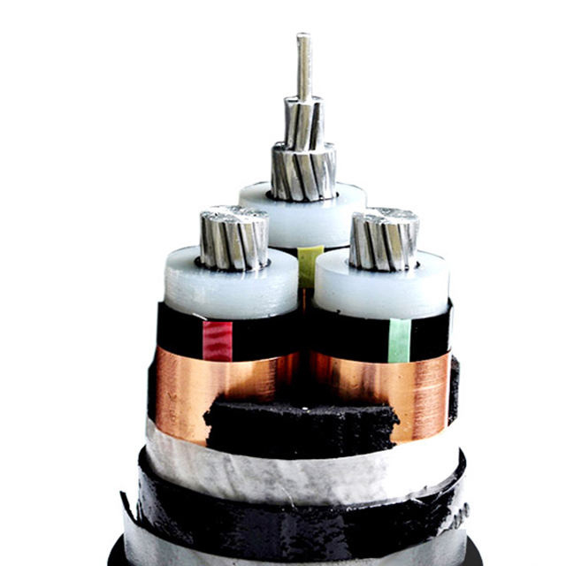 Aluminium Conductor Underground Prices Cables 3X300mm2 Power Ymekrvasdlwd 8.7/15kv Medium Voltage Cable