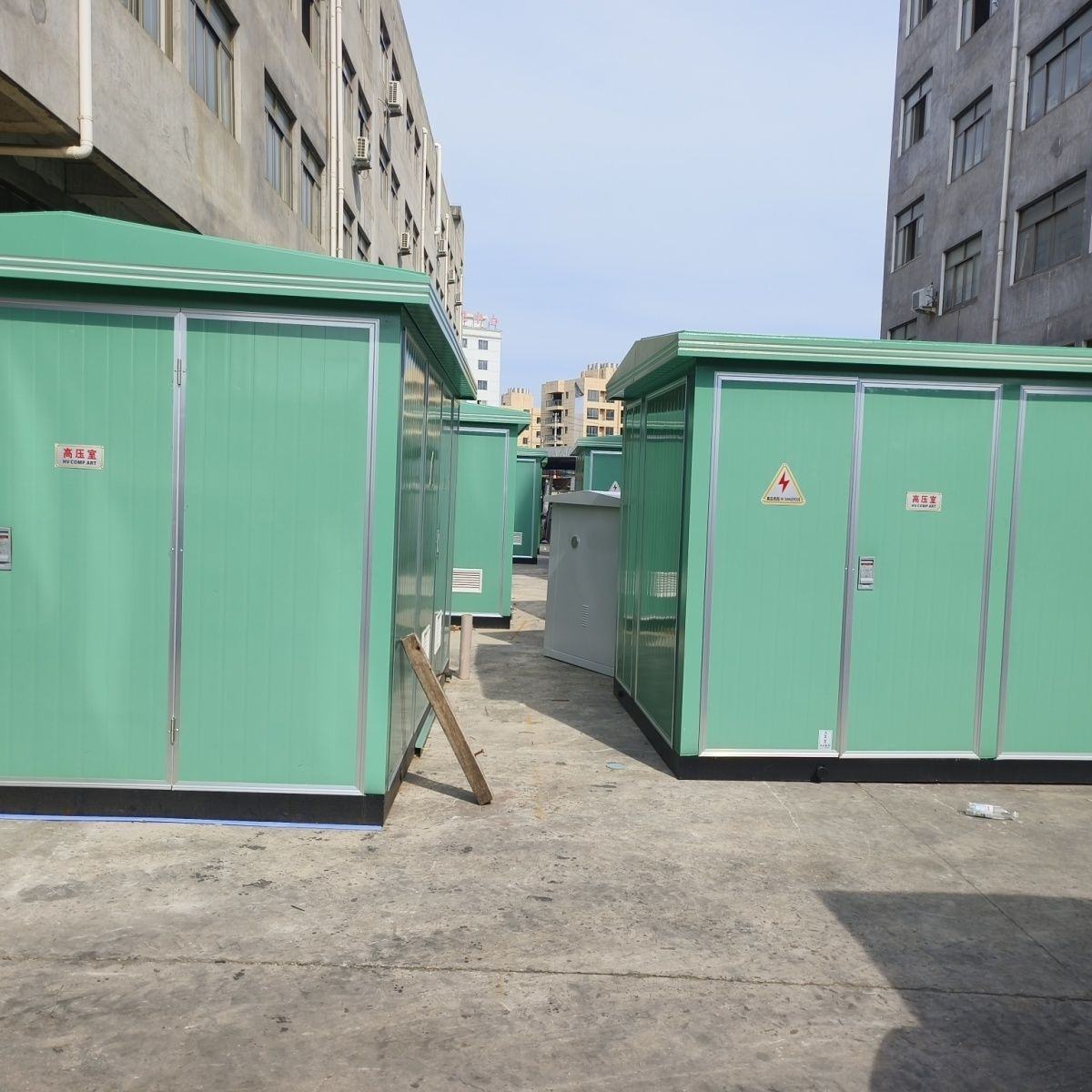 Box-Type Steel Structure Outdoor 400kv 800kVA 400kw 6kv 150 kVA Electric Transformer Substation