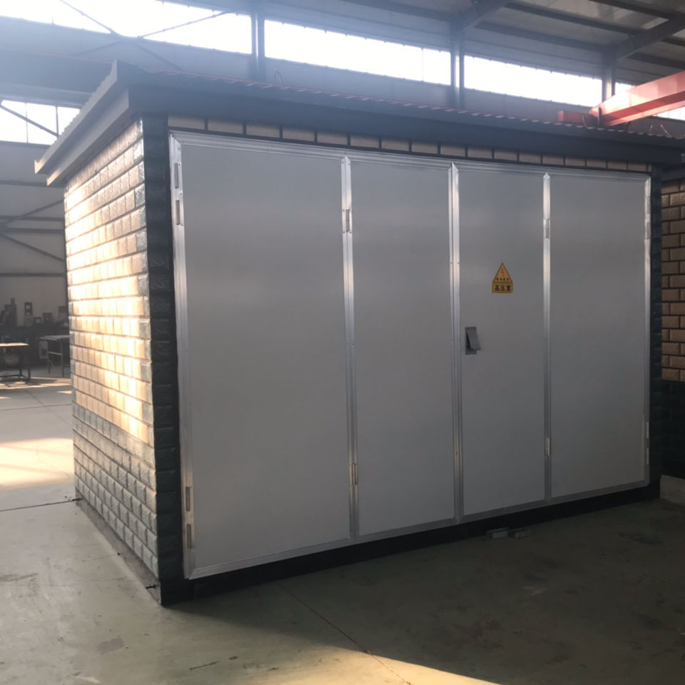 Box-Type Substation Steel Structure Boxtype 275kv 66kv 10kv 400kv 100kVA Compact Substations