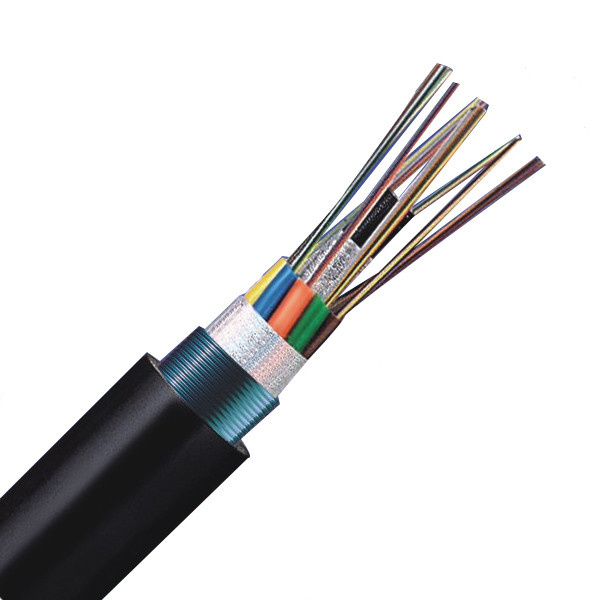 Composite Ground Wire Single or Multi Mode End Glow Optic Optical Fiber Cable