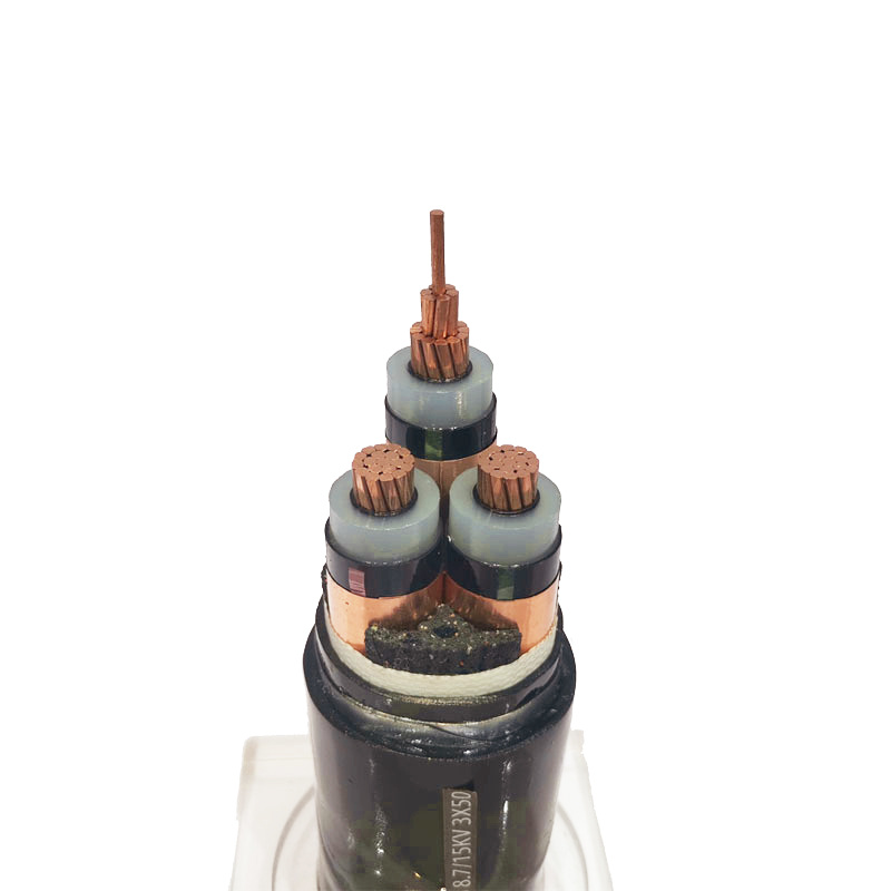 Conductor Single Core 250mm Power 95mm2 8.7/15kv XLPE Medium Voltage Copper Cable