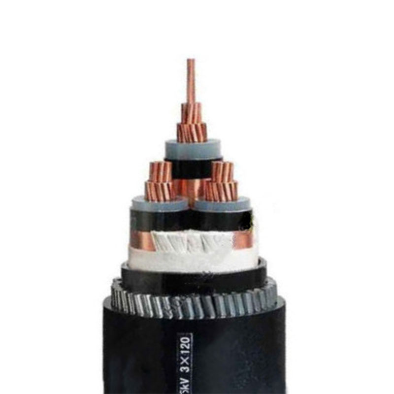 Copper Conductor XLPE 8.7/15kv Medium Voltage 3 70mm2 33kv Ht 630mm Single Core Power Cable