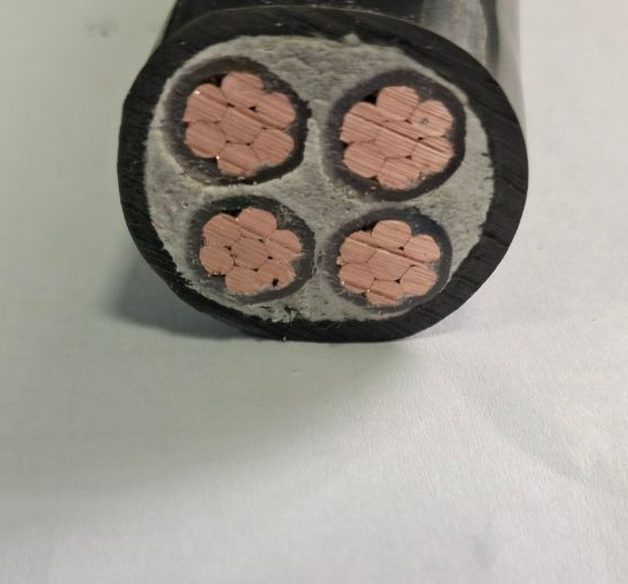 Copper Conductor XLPE Insualtion PVC Sheath Cu/XLPE/PVC Yjv 4X50 50 Square mm 4 Core Copper Cable