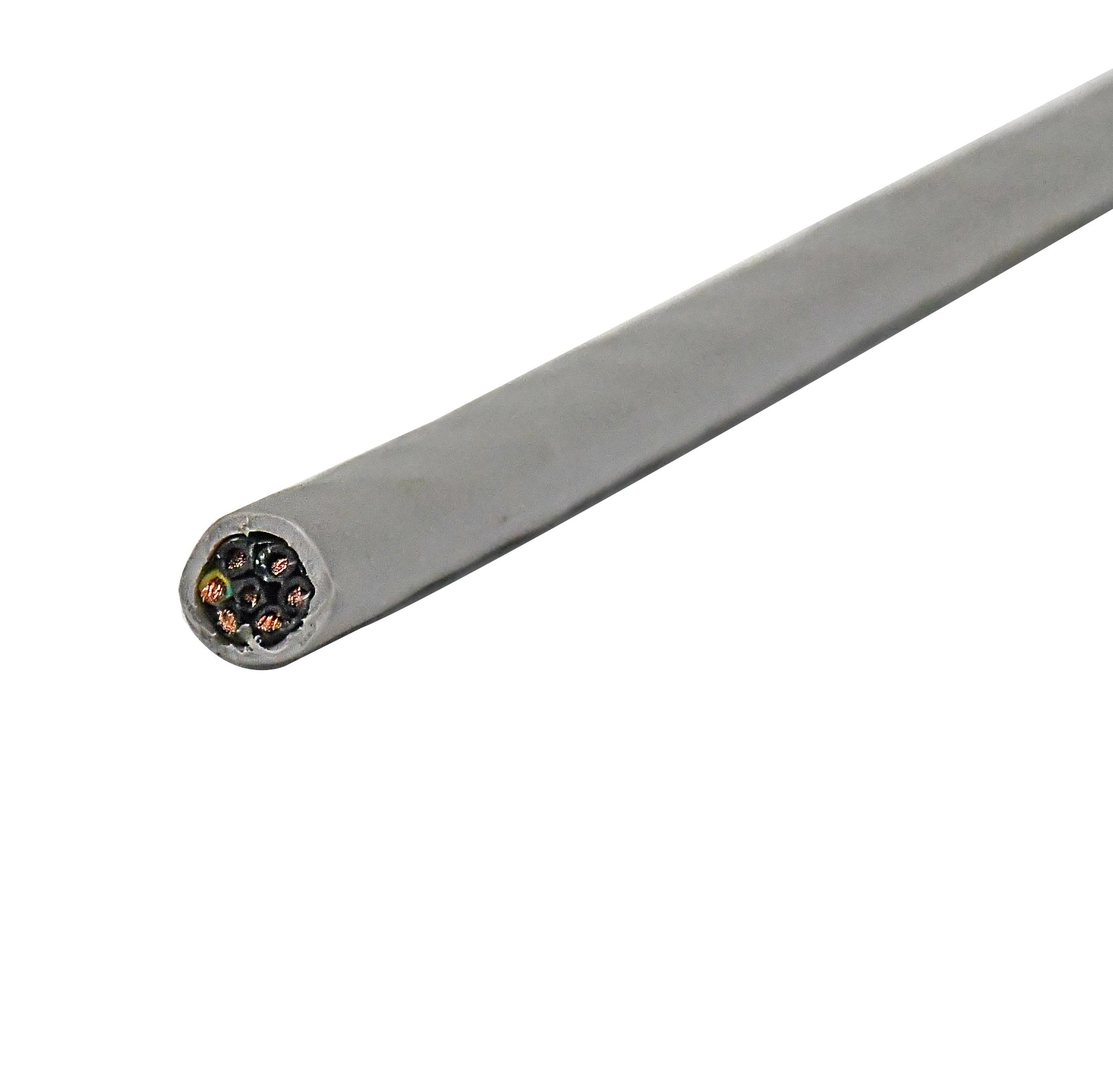 Copper Insulated Multi-Core 7X1mm Shielded Wire Flame Retardant Power Electrical Control Cable
