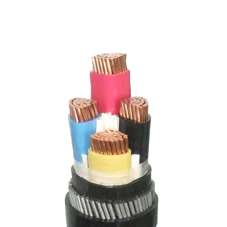 Precio del Cobre Por Metro de Cable Eléctrico Subterráneo Armado de Baja Tensión Swa 500mm
