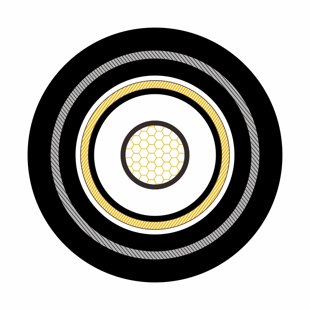 Copper or Aluminium Conductor 500mm XLPE Single Core Electric Cable