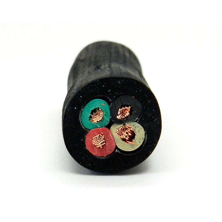Customized Flexible Rubber Soow 3/12 600V Power Cord Electrical Copper Cable