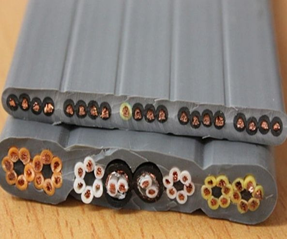 Customized PVC Evvf 60 Core 82 Cores Reinforcement Wire Evvf-H-O. Cx Travelling Cable
