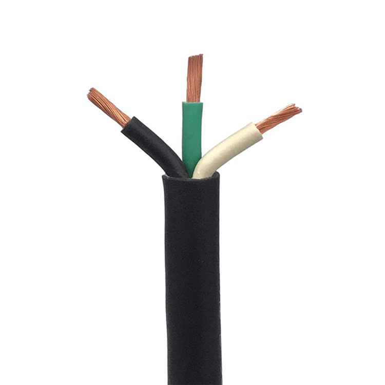 Customized Soow Cord Connector 10/5 Rubber Copper Flexible Electrical Power Cable