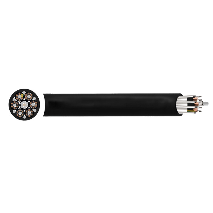 DIN VDE 0250 300/500V Ysltoe Ysltoe-J 48g2.5 PUR Sheath Container Crane Control Spreader Basket Cable