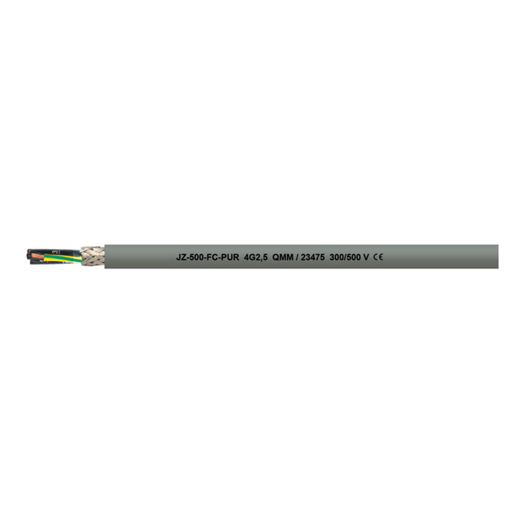 DIN VDE 0285-525-1 DIN En 50525-1 Jz-500-FC-PUR Oz-500-FC-PUR PUR EMC-Preferred Type Control and Connection Cable