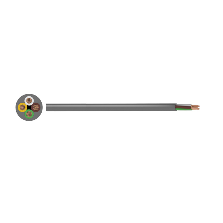 DIN VDE 0812 250/250V Liyy Flexible PVC Control Signal Transmission Cable