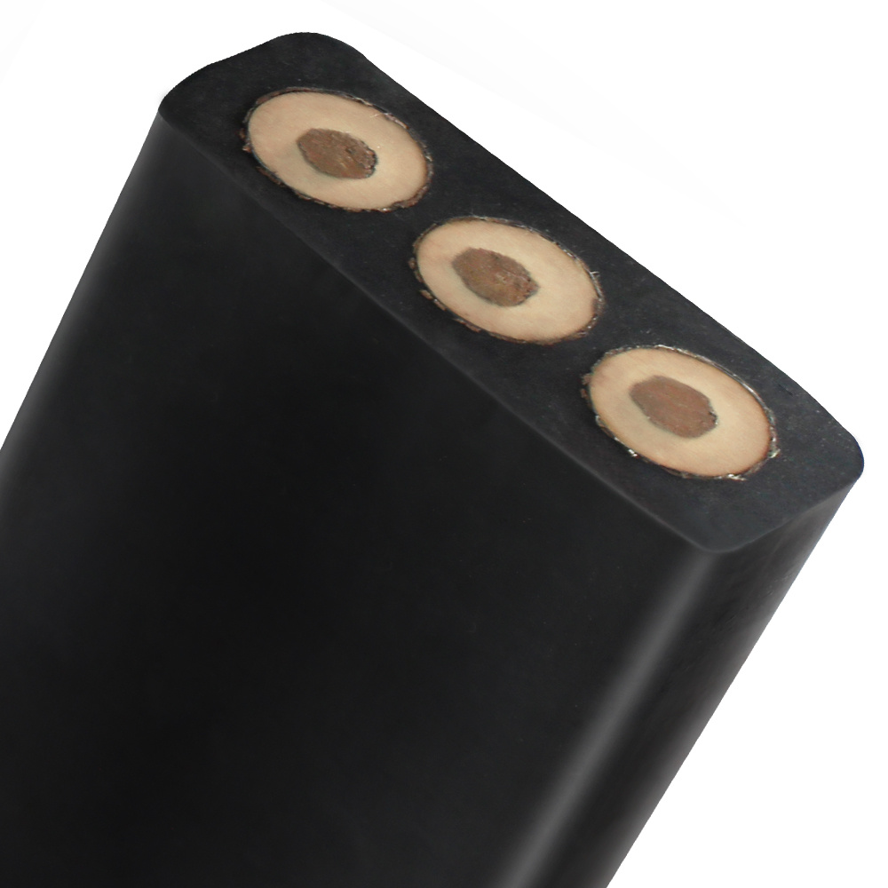 Electrical Material H07/05rn-F 4*6 mm2 Flexible Conductors Bare Copper Wire Rubber Cable