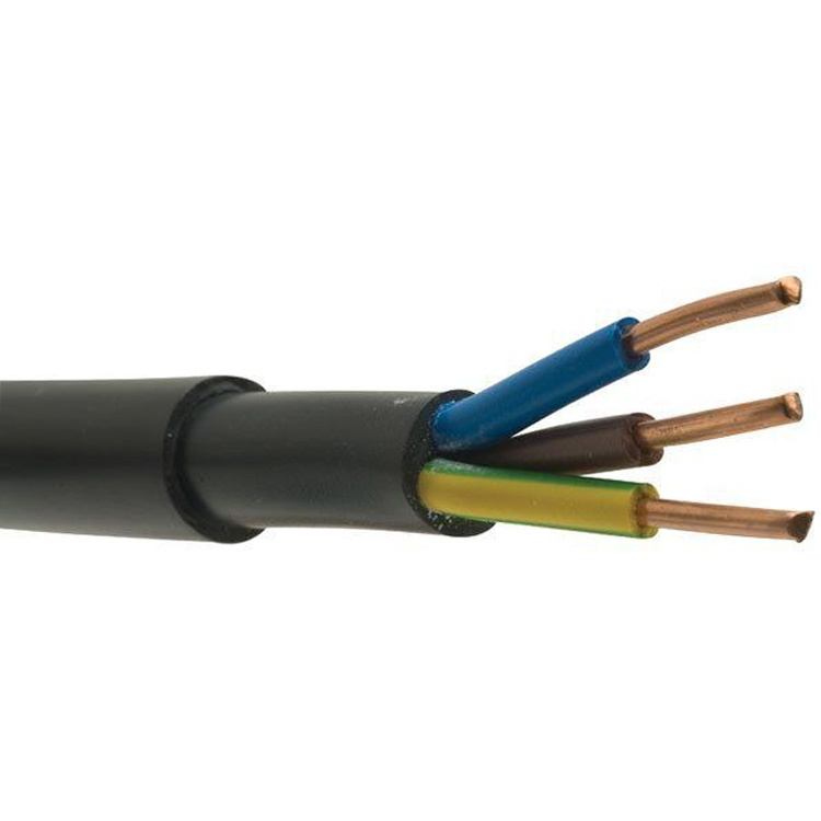 Ey2y Cable de potencia de alta corriente con conductor de cobre aislado en PVC y funda exterior de PE HDPE