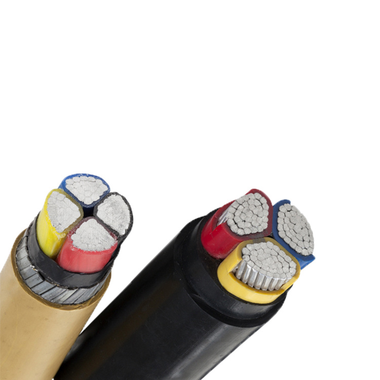 Factory Direct Sale 4 Core XLPE Aluminum Cable
