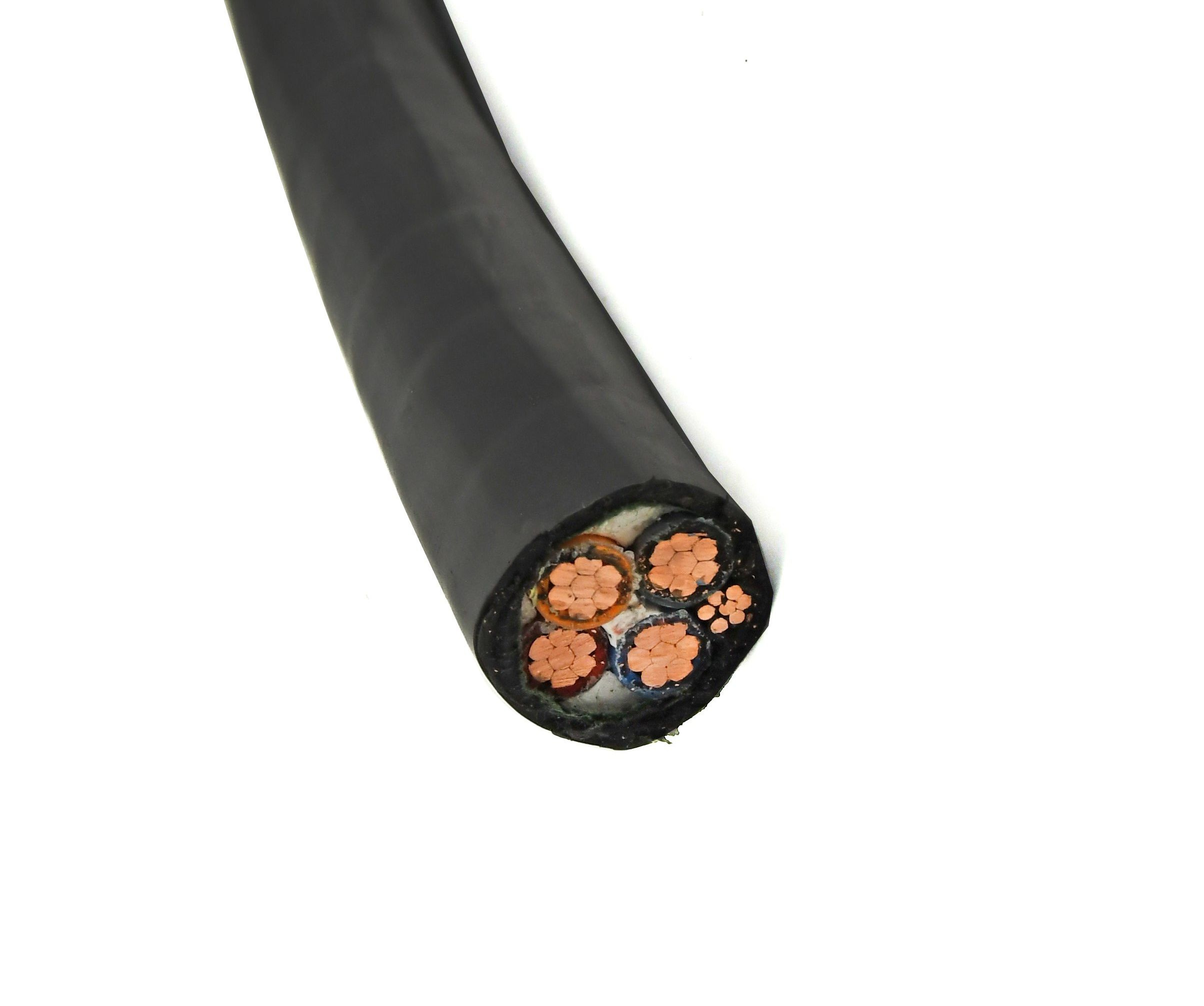 Factory Price 4+1 Core 3+1 Cu/PVC/Nylon/PVC 50mm2 Philippines 7AWG Thhn Power Cable
