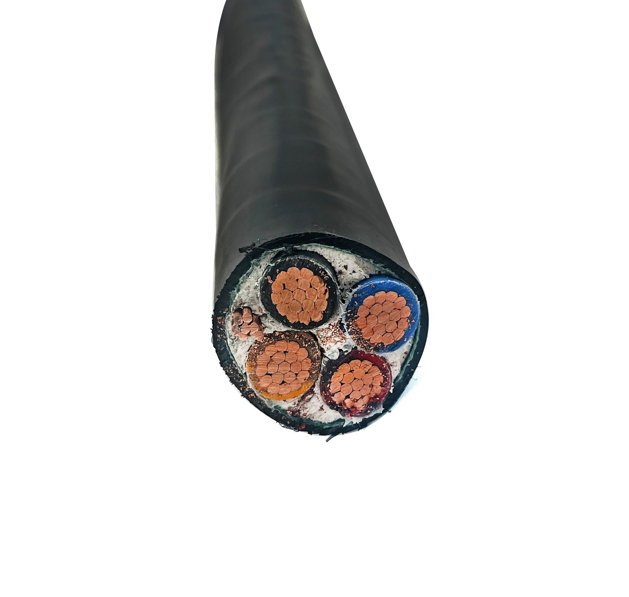 Factory Price 4+1 Core 3+1 Cu/PVC/Nylon/PVC 8AWG 35mm2 6AWG Thhn Power Cable