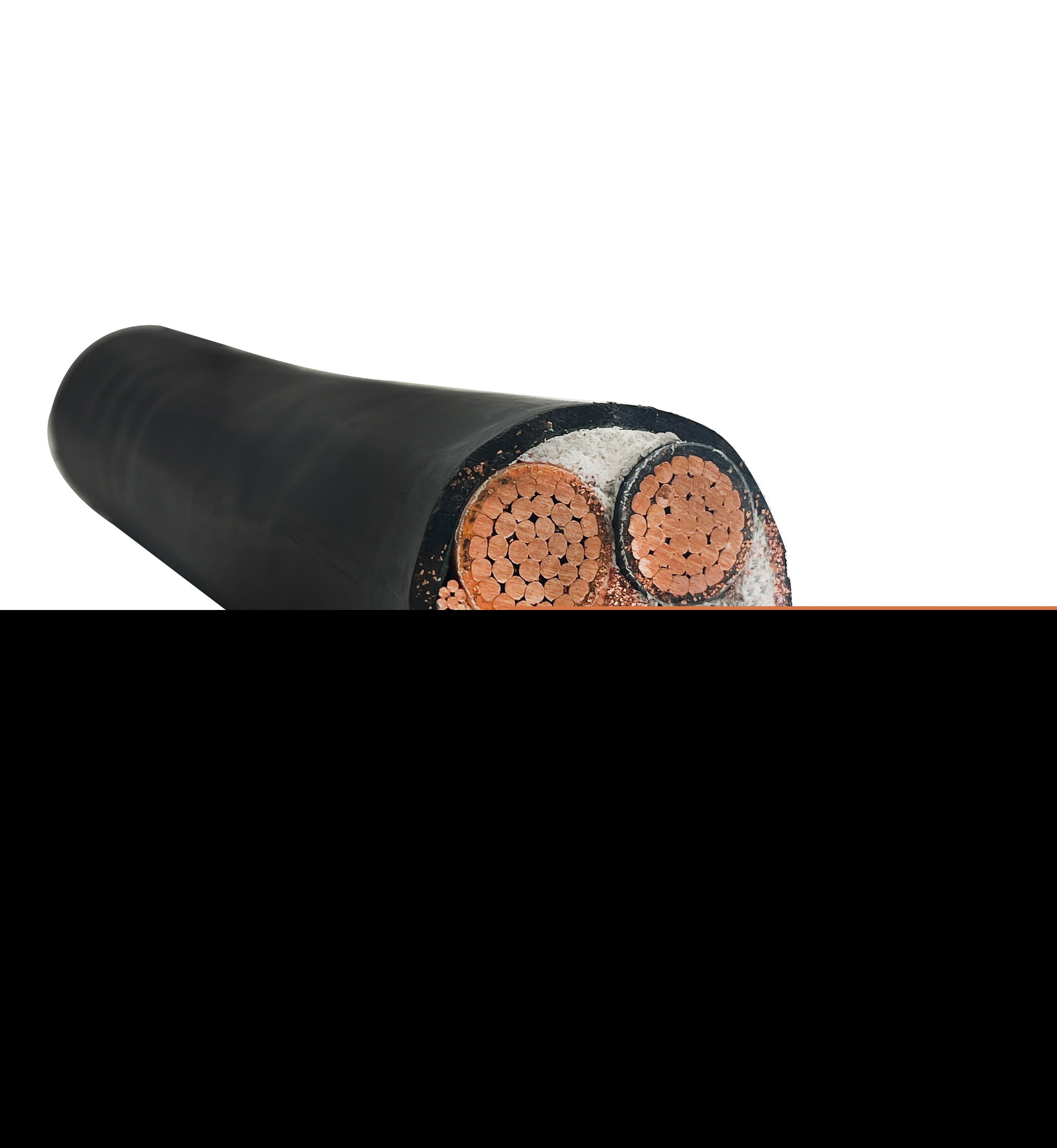 Factory Price 4+1 Core 3+1 Cu/PVC/Nylon/PVC Cupper Electrical Wire 3.5 #12 Stranded Thhn Power Cable