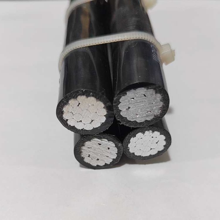 Factory Price BS 7870-5 Aluminium Conductor Insulated Overhead 6 Core ABC Cable