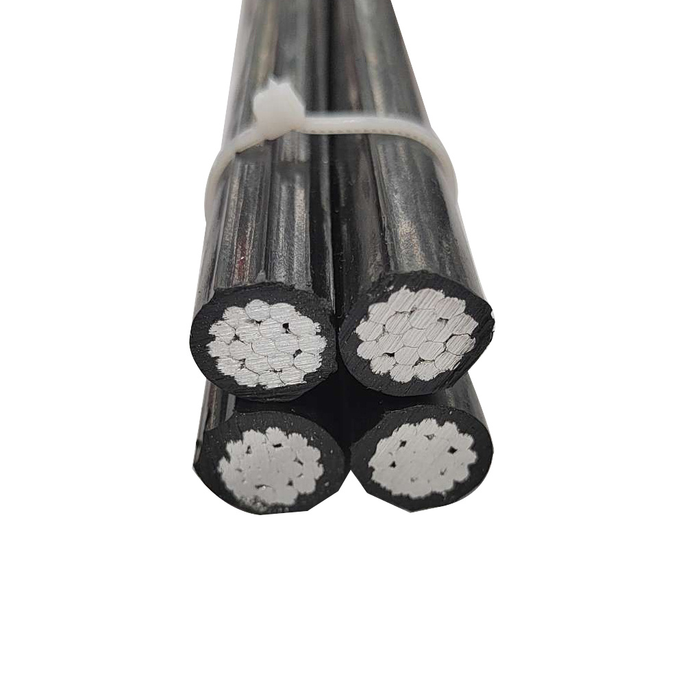Factory Price Low Voltage 0.6/1kv 4 Core LV-ABC NFC ABC Overhead Cable