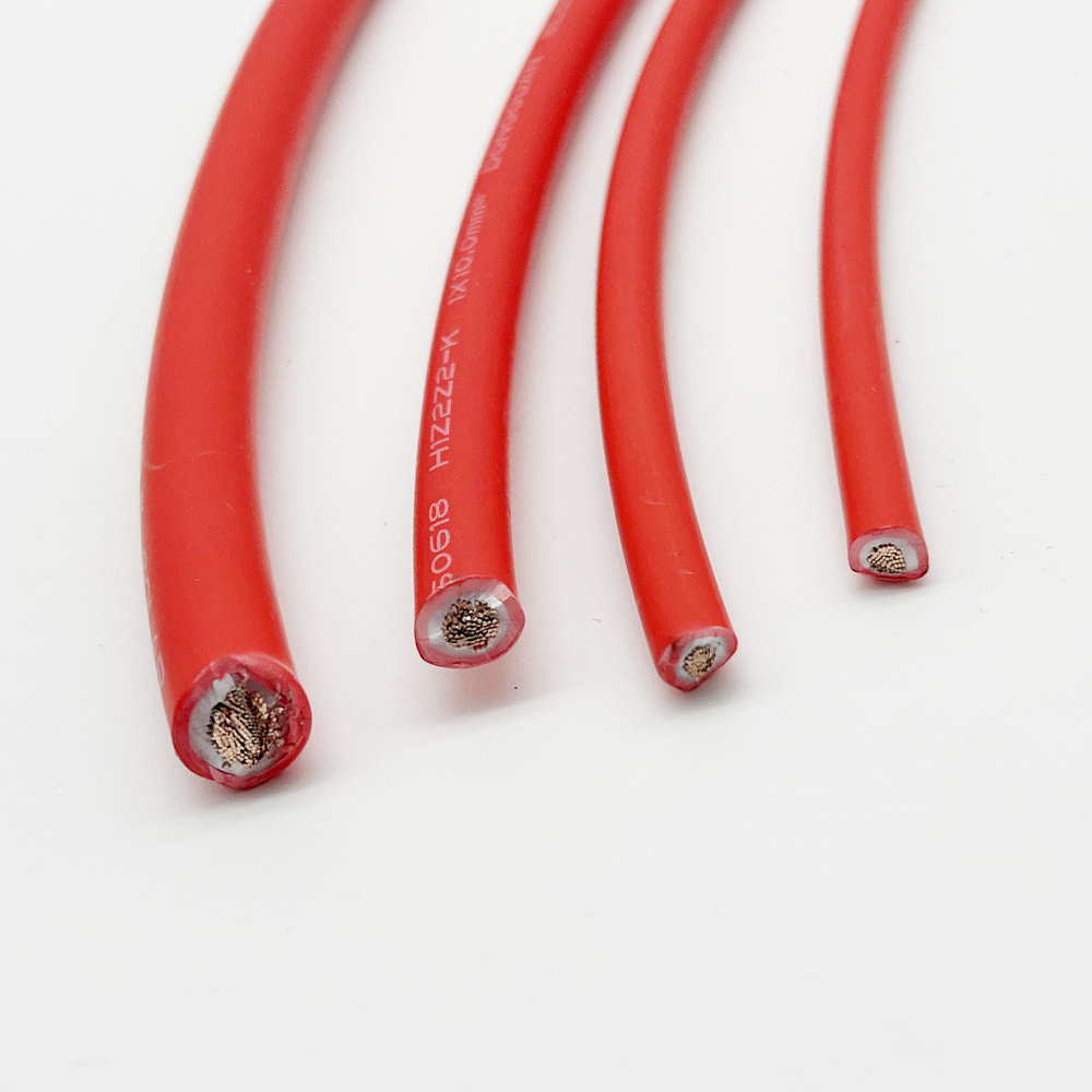 Precio de fábrica con conector de serie de batería solar TUV/UL 6mm cable de PV