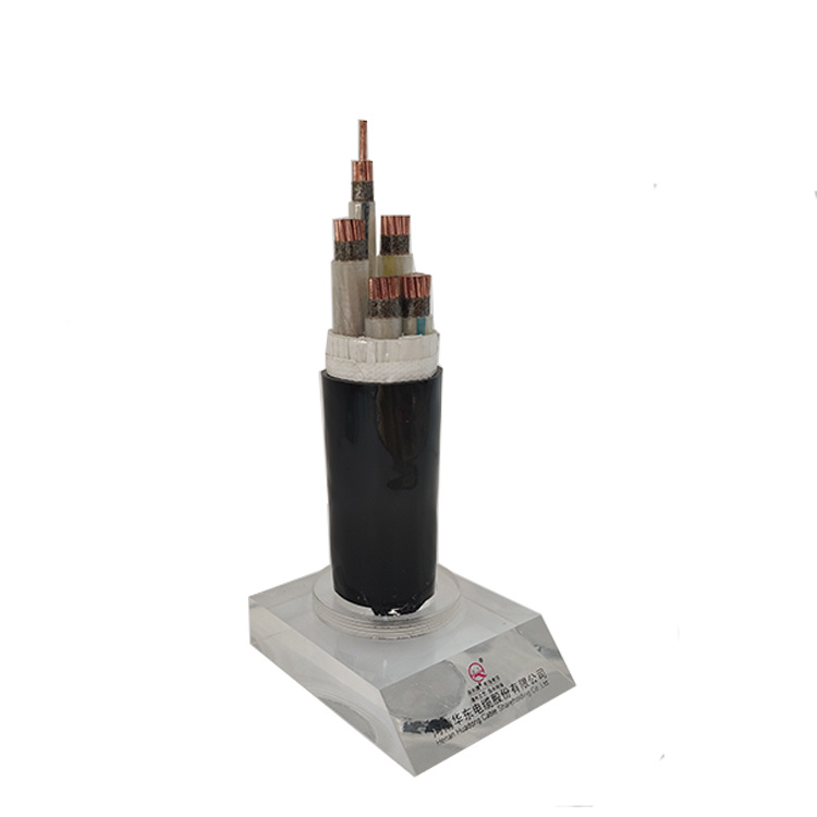 Flame Resistant Outdoor Copper Conductor 5X50mm2 Power Cable