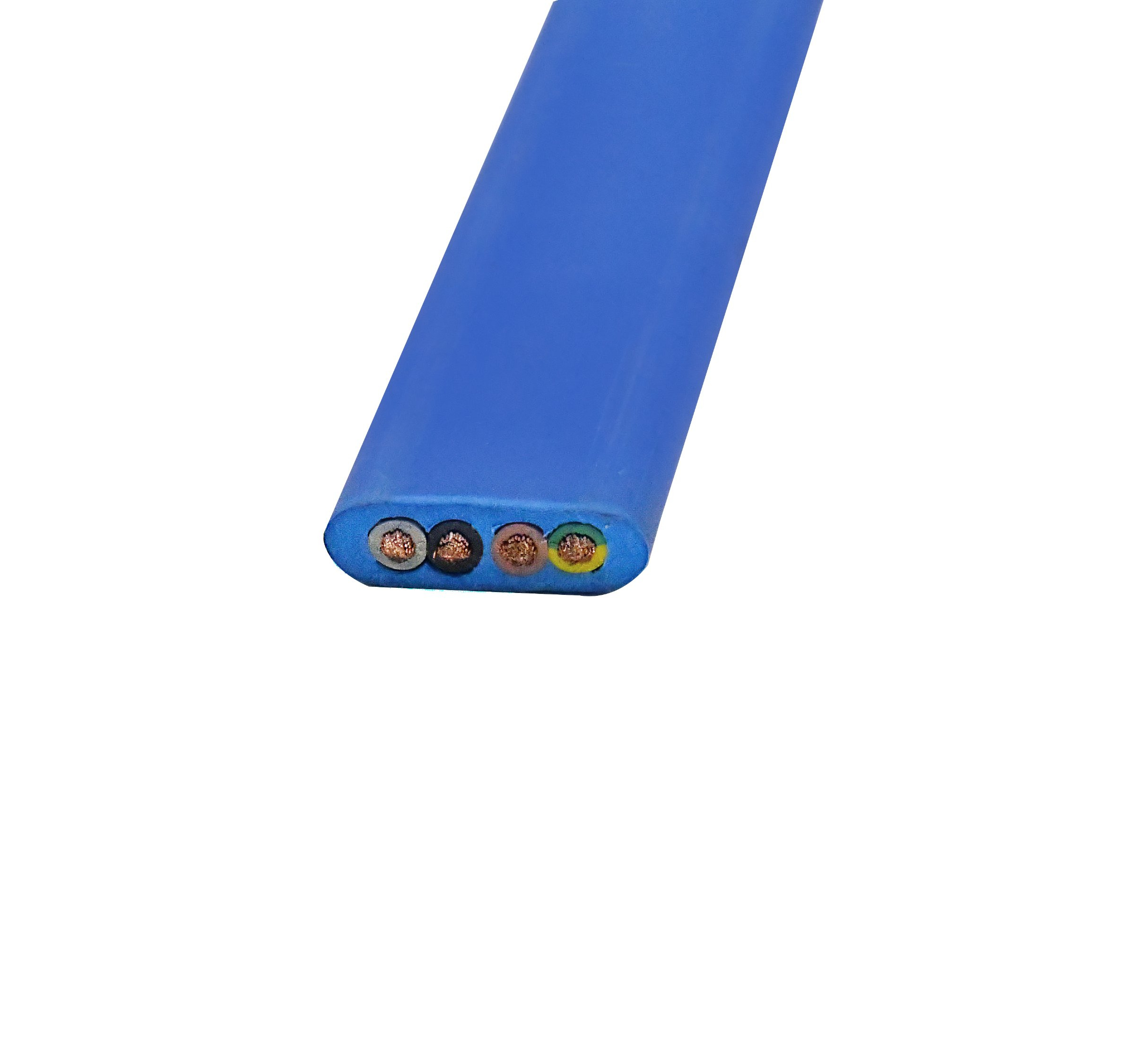Flexible Cu/Oil Flat Moisture Resistant Epr Thermoplastic Rubber Compound Drinking Water Submersible Pump Cable