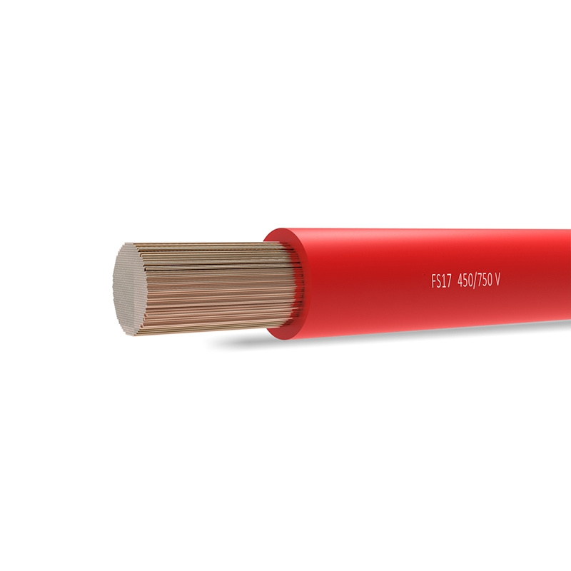 Fs17 450/750V Low Voltage Flame and Fire Retardant Low Smoke Flexible Copper Conductor PVC Insulated Electrical Cable Wire