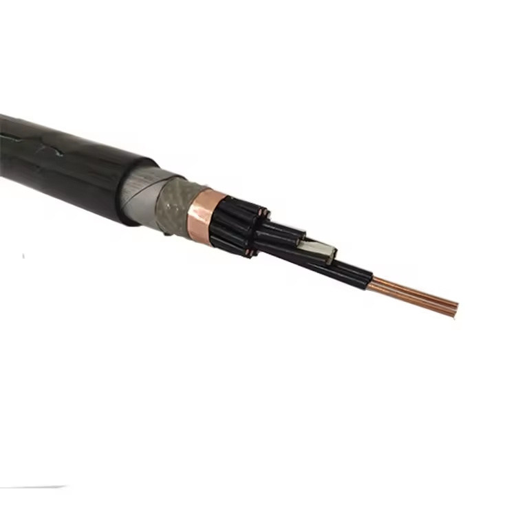 GOST Standard 19X1.5mm2 Kvvge Kvvg Kvvgz Cu/PVC/Aluminum Foil/Tinned Copper Screened Control Cable
